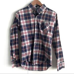TheLees plaid men’s button down shirt